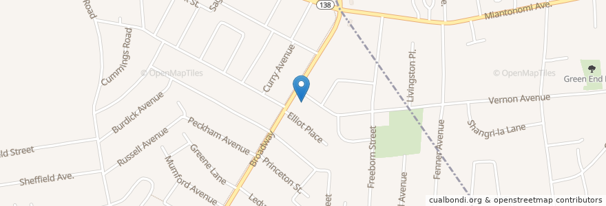 Mapa de ubicacion de Jesus Savior Church en 미국, 로드아일랜드, Newport County, Newport.