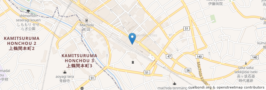 Mapa de ubicacion de ミーナ町田ジェイクリニック en ژاپن, 東京都, 町田市.