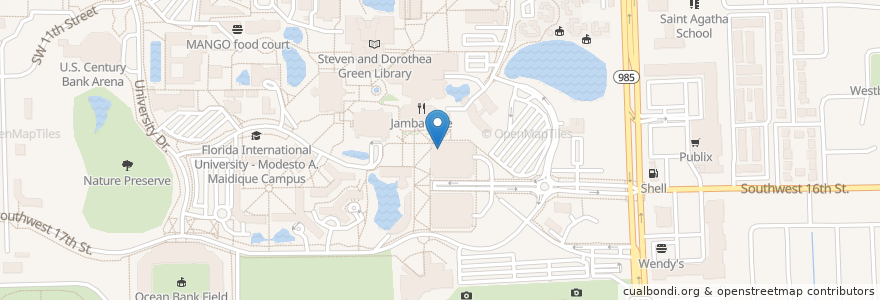 Mapa de ubicacion de SemaCharge Charging Station en Estados Unidos De América, Florida, Condado De Miami-Dade.