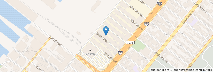Mapa de ubicacion de Colson Pâtisserie en Stati Uniti D'America, New York, New York, Brooklyn.