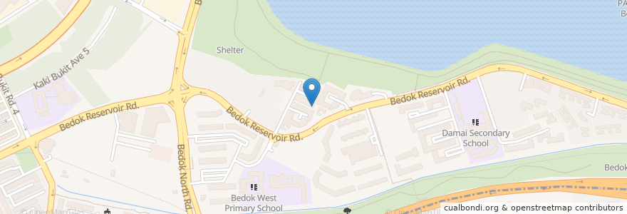 Mapa de ubicacion de Mr. Prata en Singapura, Northeast.