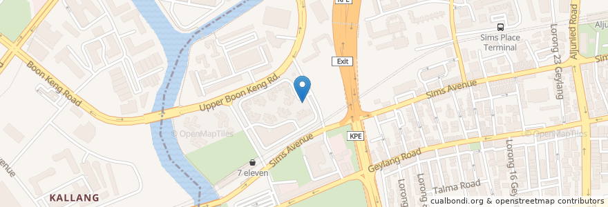 Mapa de ubicacion de Restaurant Indien en Сингапур.