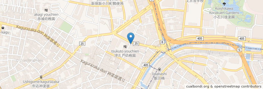 Mapa de ubicacion de てけてけ en Japan, 東京都.