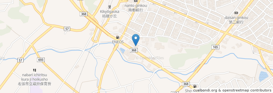 Mapa de ubicacion de 歌行燈 名張店 en Giappone, Prefettura Di Mie, 名張市.