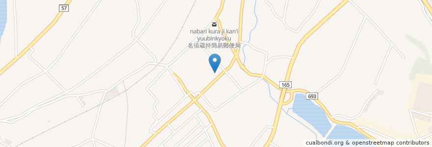 Mapa de ubicacion de ガスト 名張店 en Japon, Préfecture De Mie, 名張市.