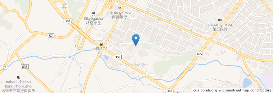 Mapa de ubicacion de 久保耳鼻咽喉科クリニック en Japon, Préfecture De Mie, 名張市.