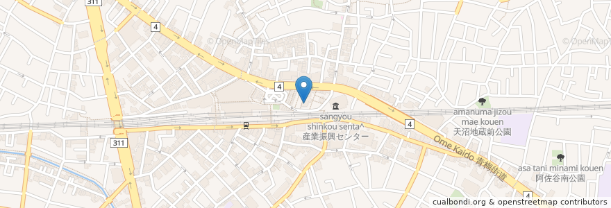 Mapa de ubicacion de ゴールドマスター en Япония, Токио, Сугинами.