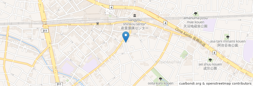 Mapa de ubicacion de Itohya en Japan, Tokio, 杉並区.