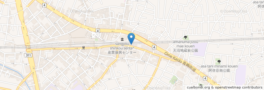Mapa de ubicacion de もりわき歯科医院 en Japon, Tokyo, 杉並区.