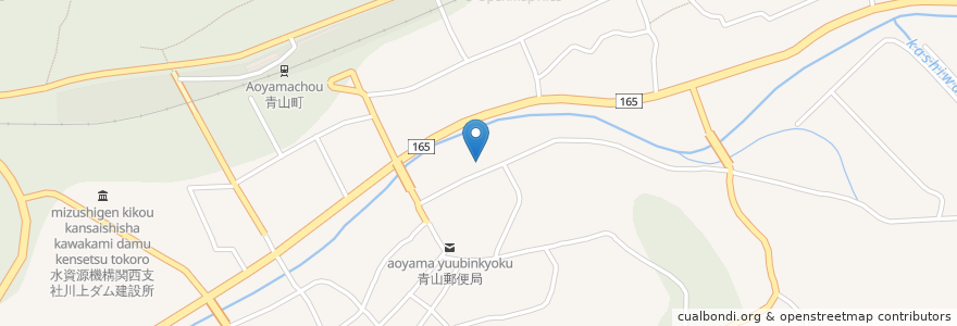 Mapa de ubicacion de 大竹歯科 en Japan, Präfektur Mie, 伊賀市.