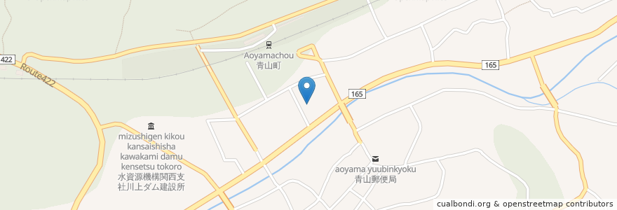 Mapa de ubicacion de 武田歯科医院 en Japon, Préfecture De Mie, 伊賀市.