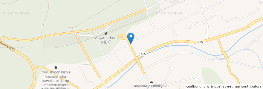 Mapa de ubicacion de 串百苑 en Japan, 三重県, 伊賀市.