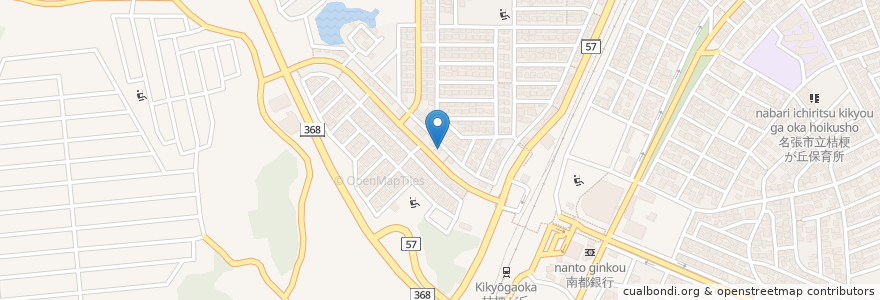 Mapa de ubicacion de 遠藤歯科クリニック en Japan, 三重県, 名張市.