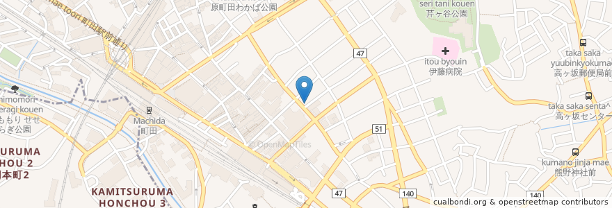 Mapa de ubicacion de ASK調剤薬局 en Japan, 東京都, 町田市.