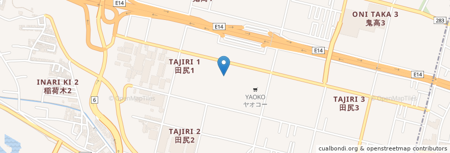Mapa de ubicacion de 屋内駐車場 en 일본, 지바현, 市川市.
