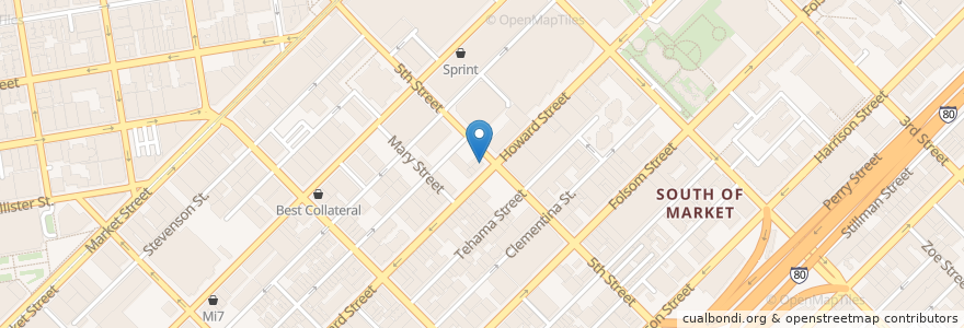 Mapa de ubicacion de The Chieftain Irish Pub en アメリカ合衆国, カリフォルニア州, サンフランシスコ, San Francisco.