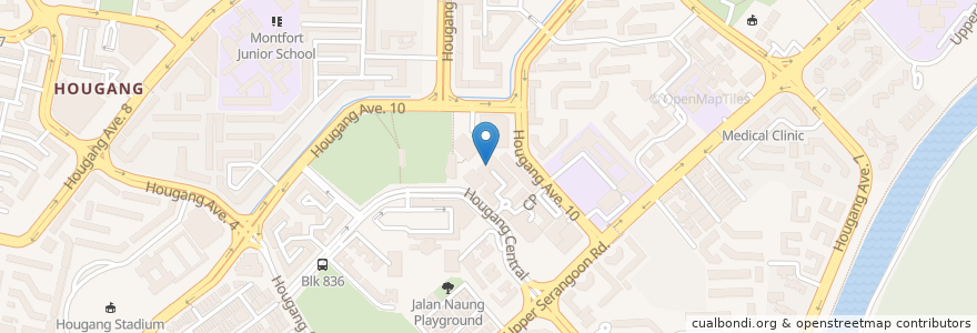 Mapa de ubicacion de Seng Huat Coffee House en سنغافورة, Northeast.