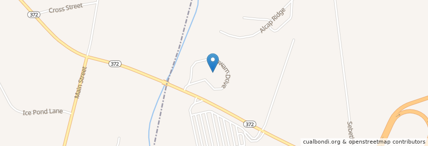 Mapa de ubicacion de Apple Rehab Cromwell en Estados Unidos De América, Connecticut, Middlesex County, Cromwell.