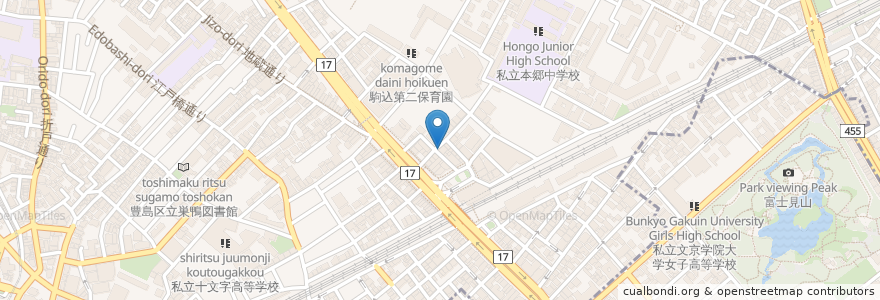 Mapa de ubicacion de LIVE HOUSE 獅子王 Live House Shishio en ژاپن, 東京都, 豊島区.