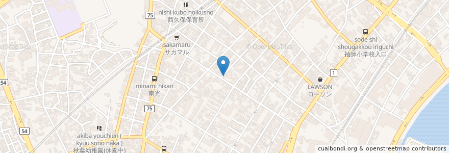 Mapa de ubicacion de 柴田医院 en Japón, Prefectura De Shizuoka, 静岡市, 清水区.