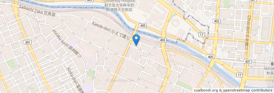 Mapa de ubicacion de 村さ来 en Japón, Tokio, Chiyoda.