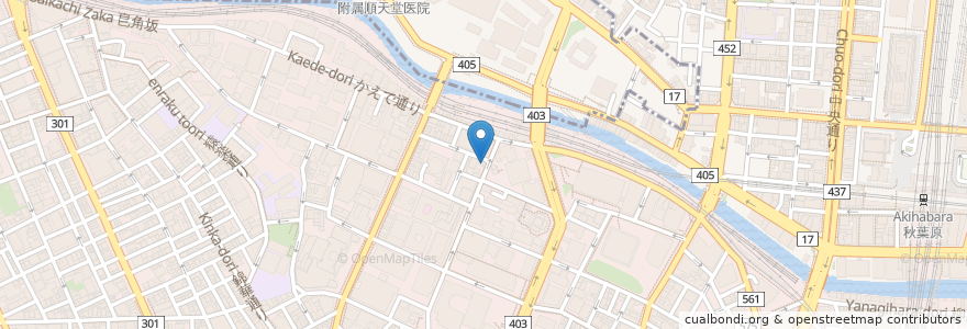 Mapa de ubicacion de Yamadaya en Japan, Tokyo, Chiyoda.