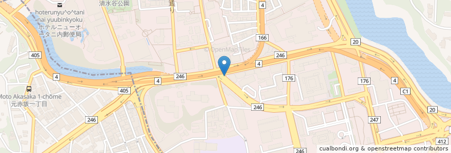 Mapa de ubicacion de Echika fit en Japón, Tokio, Chiyoda.