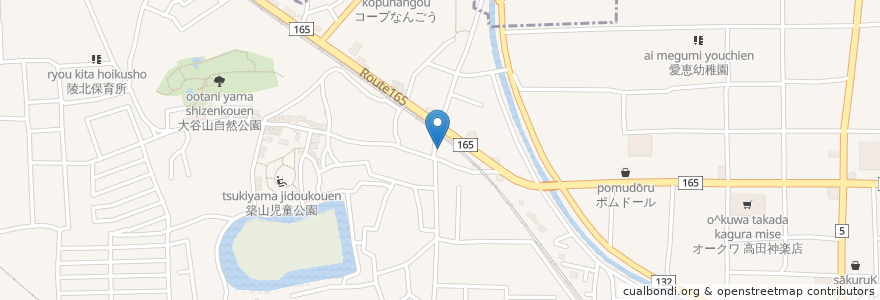 Mapa de ubicacion de 吉岡歯科医院 en 日本, 奈良県, 大和高田市.
