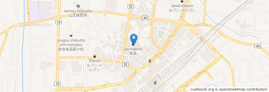 Mapa de ubicacion de バニクマン en 日本, 長野県, 長野市.