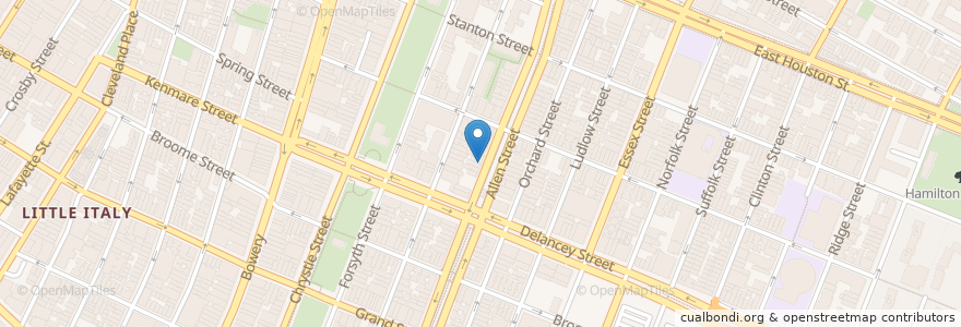 Mapa de ubicacion de Kris Graphics en الولايات المتّحدة الأمريكيّة, نيويورك, New York, New York County, Manhattan Community Board 3, Manhattan.
