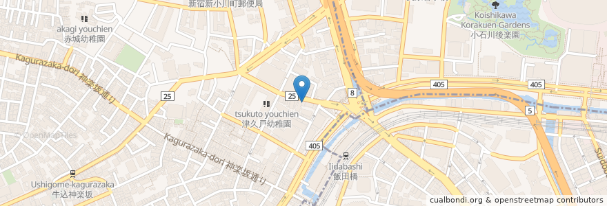 Mapa de ubicacion de 奥村歯料 en Jepun, 東京都.