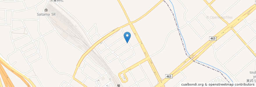 Mapa de ubicacion de さくら薬局浦和美園店 en Japan, 埼玉県, さいたま市, 緑区.