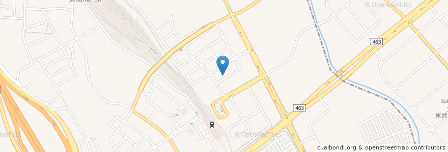 Mapa de ubicacion de アイン薬局浦和美園店 en Japão, 埼玉県, さいたま市, 緑区.
