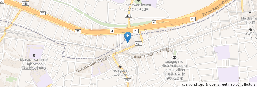 Mapa de ubicacion de il tondo en 일본, 도쿄도.