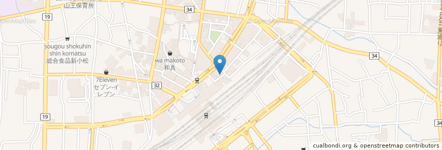 Mapa de ubicacion de 清広亭 en Japan, 長野県, Nagano.
