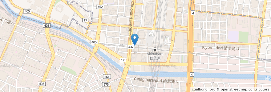 Mapa de ubicacion de ザ・グランヴァニア en Japon, Tokyo, 千代田区.