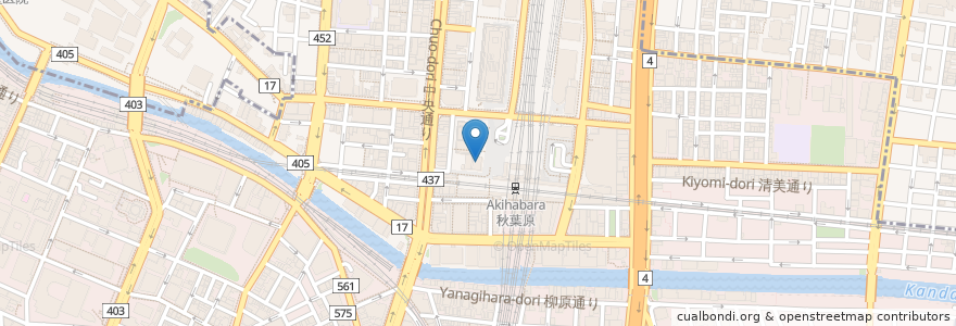 Mapa de ubicacion de 小割烹おはし en 日本, 東京都, 千代田区.