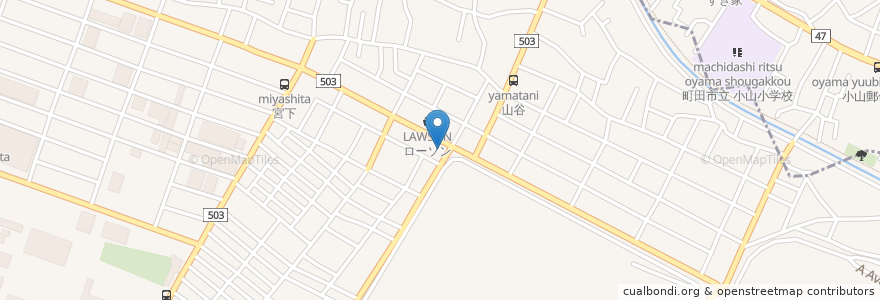 Mapa de ubicacion de 村田動物クリニック en 일본, 가나가와현, 相模原市, 町田市, 中央区.