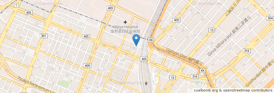Mapa de ubicacion de Ootoya en Japon, Tokyo.