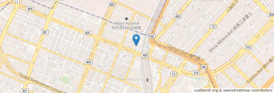 Mapa de ubicacion de LAD's DE WINE en Giappone, Tokyo, Minato.