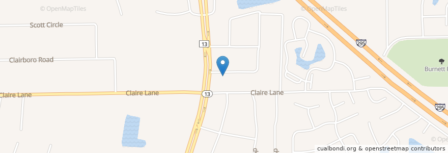 Mapa de ubicacion de David & Associate Dentistry en Vereinigte Staaten Von Amerika, Florida, Duval County, Jacksonville.