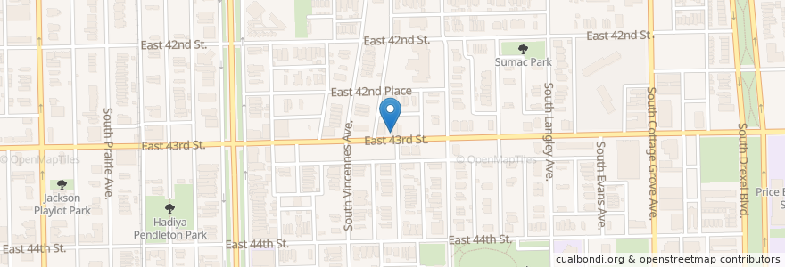 Mapa de ubicacion de Ain’t She Sweet Cafe en Amerika Syarikat, Illinois, Chicago.