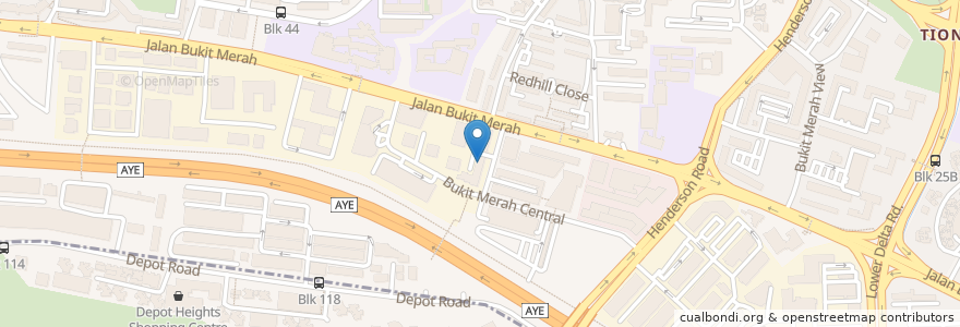 Mapa de ubicacion de G.H. Goh Dental Surgery en シンガポール, Central.