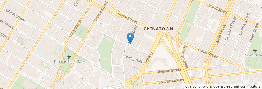 Mapa de ubicacion de Gong Cha en الولايات المتّحدة الأمريكيّة, نيويورك, New York, New York County, Manhattan Community Board 3, Manhattan.