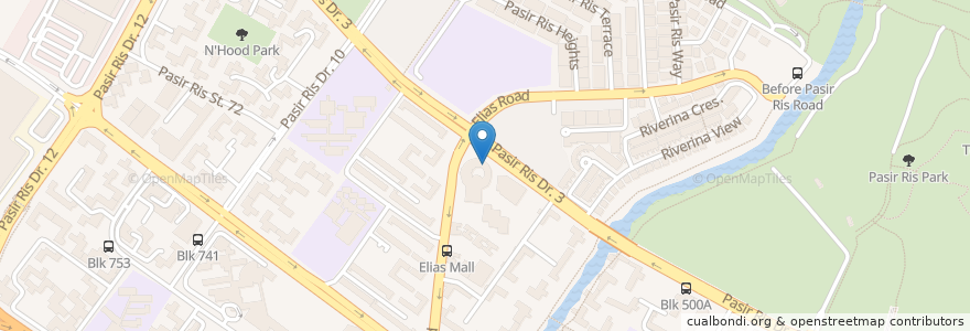 Mapa de ubicacion de Elias Family Clinic & Surgery en 新加坡, 东北区.
