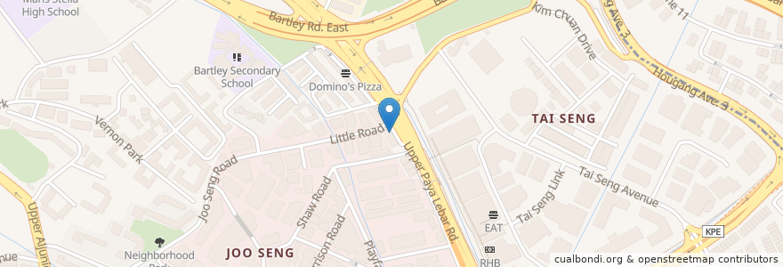 Mapa de ubicacion de Kay Lee Roast Meat en Singapur, Southeast.