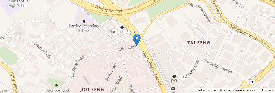 Mapa de ubicacion de Old Street Bakuteh en シンガポール, Southeast.