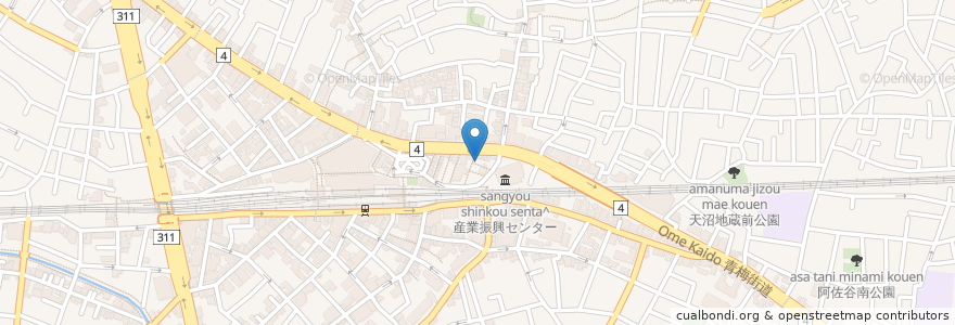 Mapa de ubicacion de VILLAGE en ژاپن, 東京都, 杉並区.
