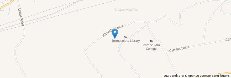 Mapa de ubicacion de ImmacuLatté Café en Estados Unidos De América, Pensilvania, Chester County, East Whiteland Township.