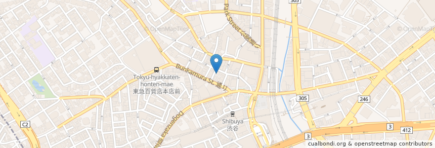 Mapa de ubicacion de Sakura Currency Exchange en 日本, 東京都, 渋谷区.